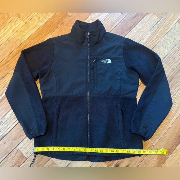 The North Face Denali Fleece Jacket Women’s Large Black Full Zip Embroidered - Picture 14 of 16